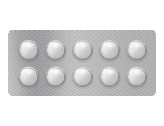 Tablet diameter 12.5 mm