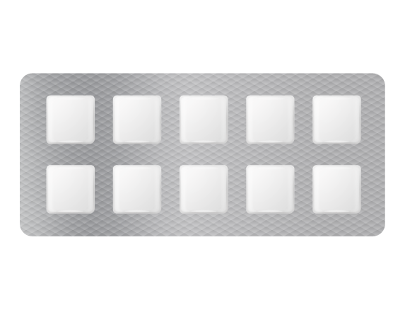 Tablet 14 mm × 14 mm